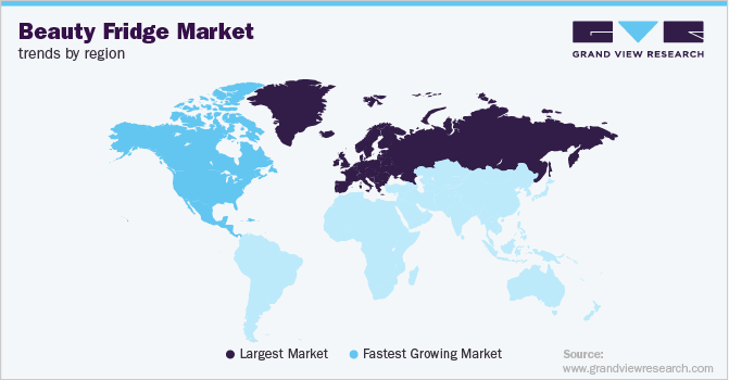 Beauty Fridge Market Trends by Region