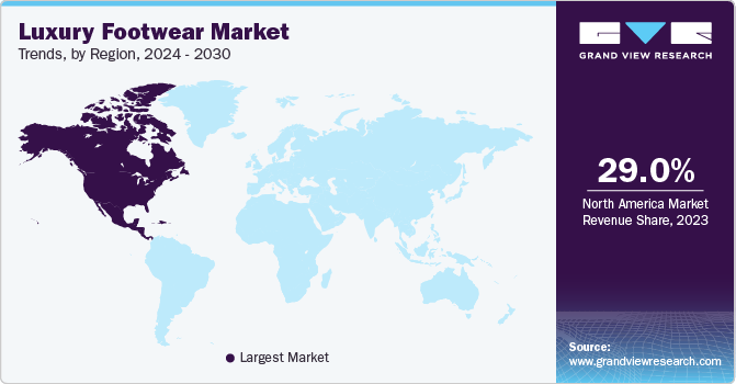 Luxury Footwear Market Trends, by Region, 2024 - 2030