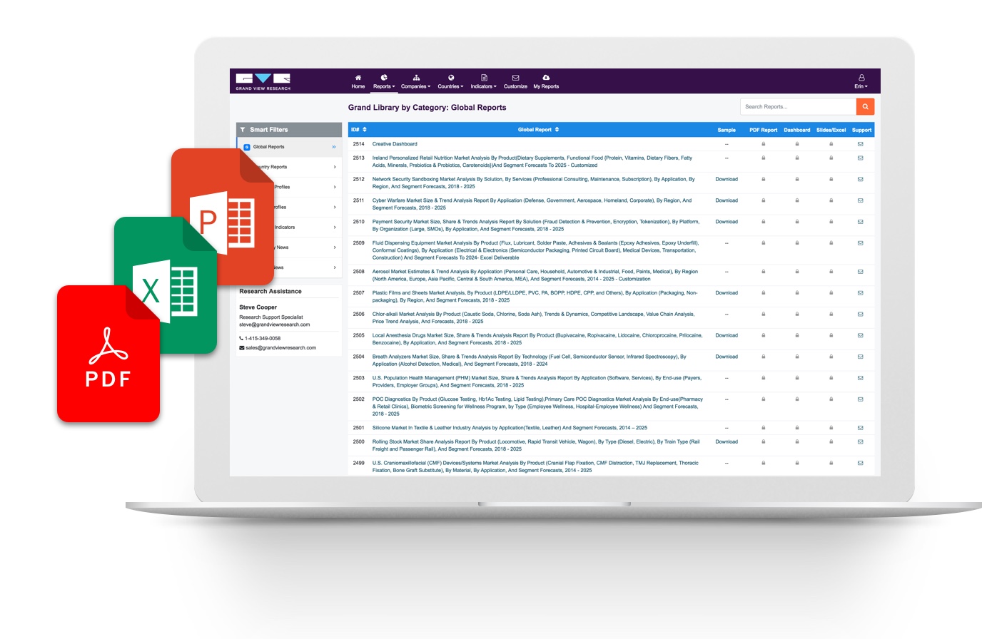 compass reporting tool