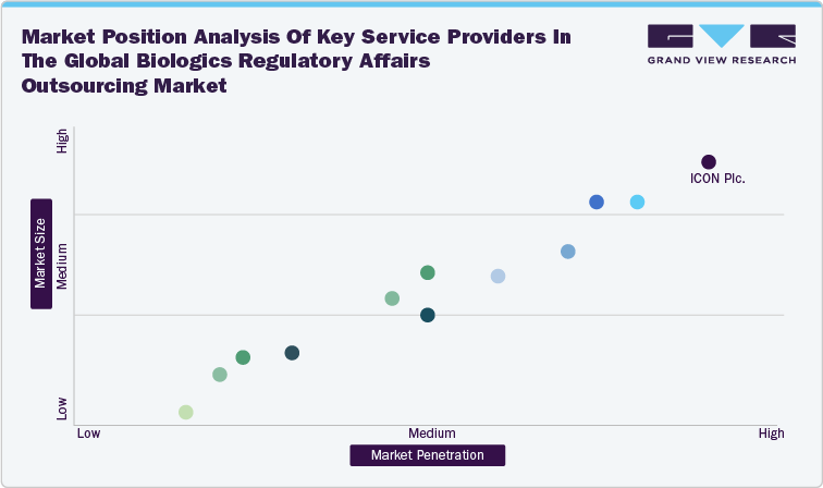 Market Position Analysis Of Key Service Providers