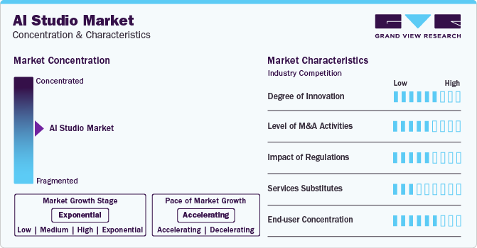 AI Studio Market Concentration & Characteristics