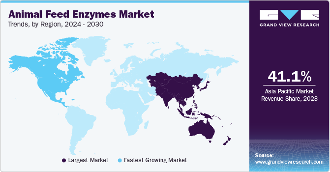 Animal Feed Enzymes Market Trends by Region, 2024 - 2030