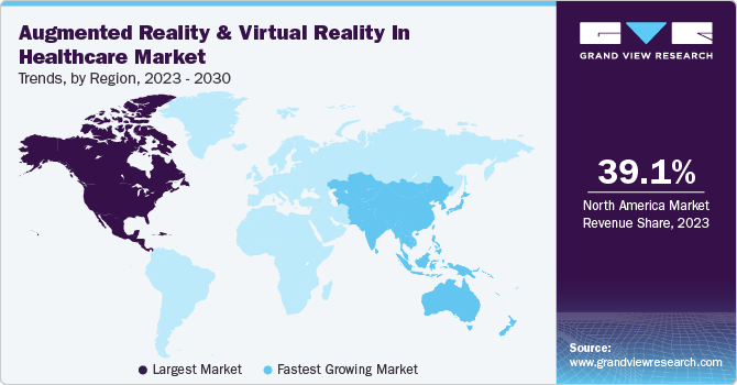 Augmented Reality And Virtual Reality In Healthcare Market Trends, by Region, 2024 - 2030
