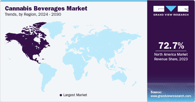 Cannabis Beverages Market Trends, by Region, 2024 - 2030