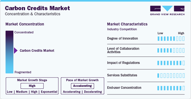 Carbon Credit Market Concentration & Characteristics