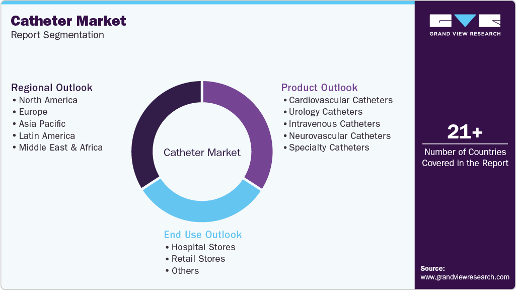 Global Catheter Market Report Segmentation Global Catheter Market Report Segmentation