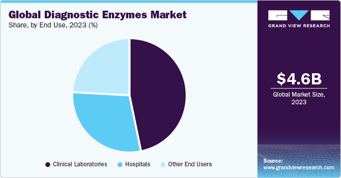 Global Diagnostic Enzymes Market size and growth rate, 2024 - 2030
