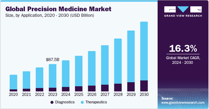 Global Precision Medicine Market size and growth rate, 2024 - 2030