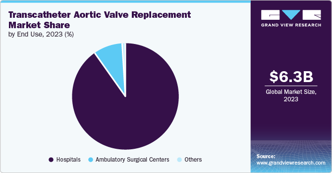 Global Transcatheter Aortic Valve Replacement Market share and size, 2023