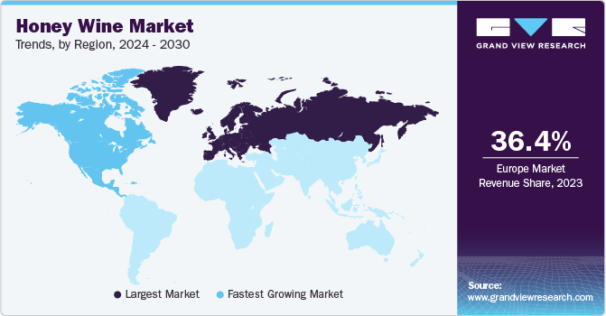 Honey Wine Market Trends, by Region, 2024 - 2030