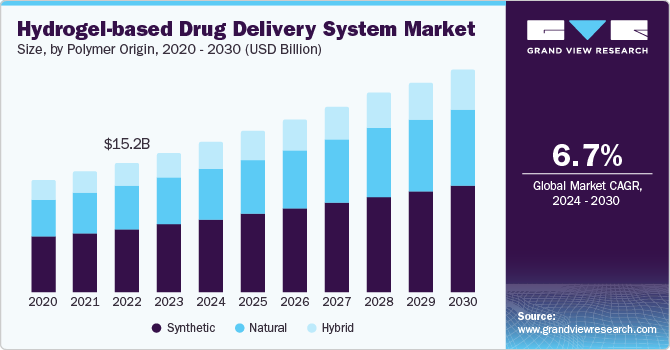 Hydrogel-based Drug Delivery System market size and growth rate, 2024 - 2030