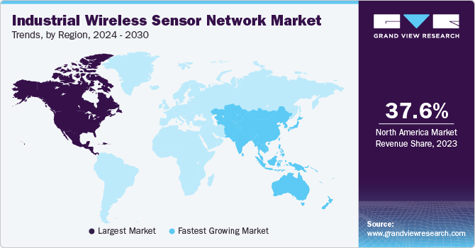 Industrial Wireless Sensor Network Market Trends, by Region, 2024 - 2030