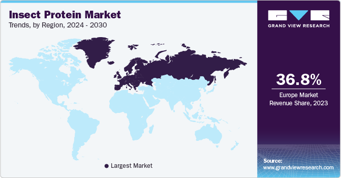 Insect Protein Market Trends, by Region, 2024 - 2030