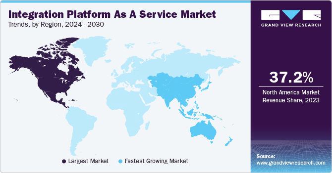 Integration Platform As A Service Market Trends, by Region, 2024 - 2030