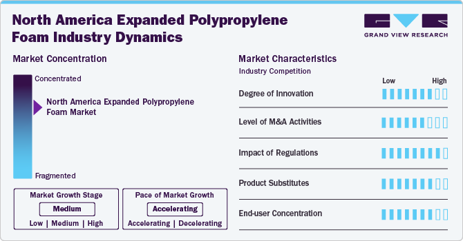 North America Expanded Polypropylene Foam Industry Dynamics