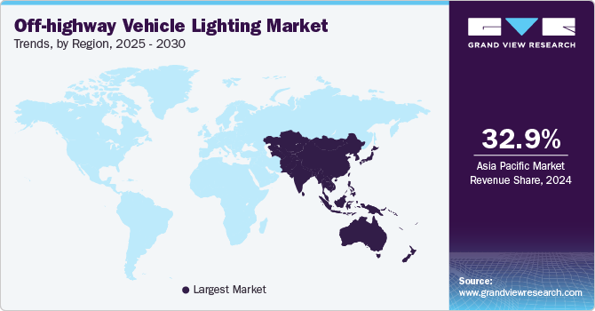 Off-highway Vehicle Lighting Market Trends, by Region, 2025 - 2030 Off-highway Vehicle Lighting Market Trends, by Region, 2025 - 2030