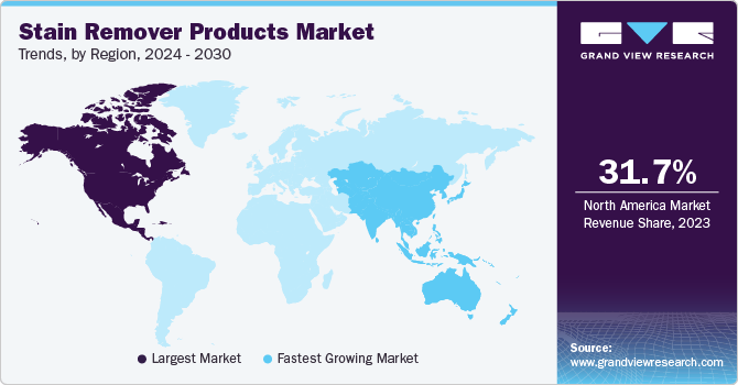 Stain Remover Products Market Trends, by Region, 2024 - 2030