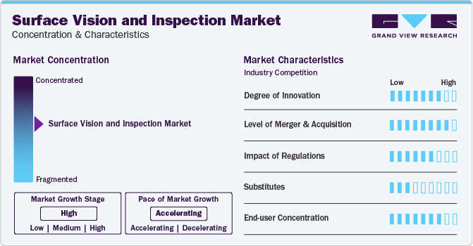 Surface Vision And Inspection Market  Concentration & Characteristics