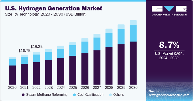 Global Hydrogen Generation Market Size Report 2021 2028