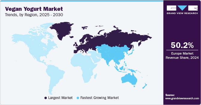Vegan Yogurt Market Trends, by Region, 2025 - 2030 Vegan Yogurt Market Trends, by Region, 2025 - 2030
