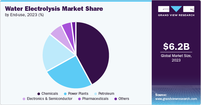 Water Electrolysis Market Share, 2023